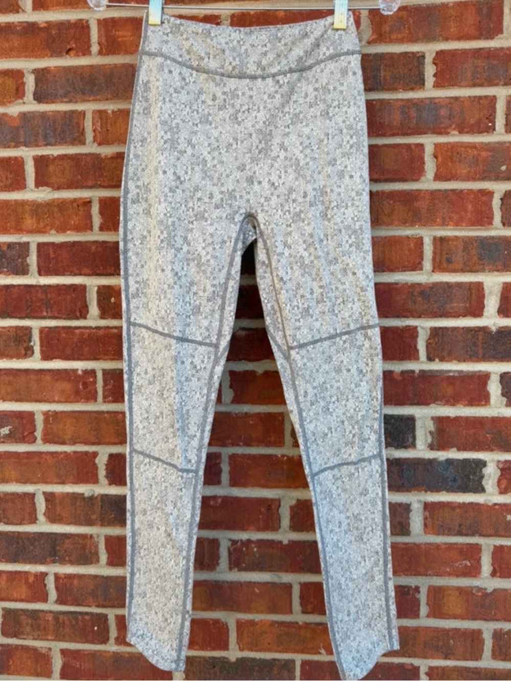 Gymshark Light Gray Marled High-Waist Leggings